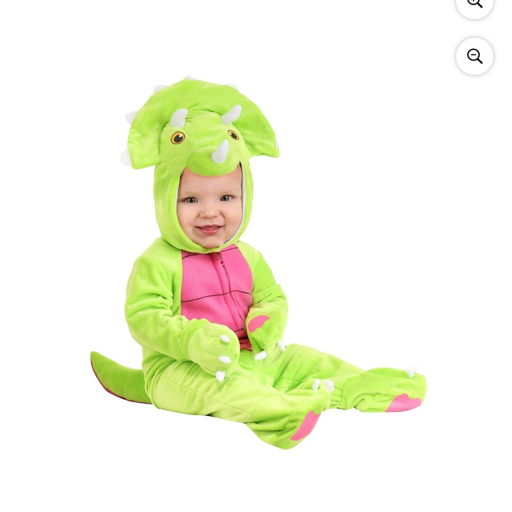 Tiny Triceratops Infant Costume